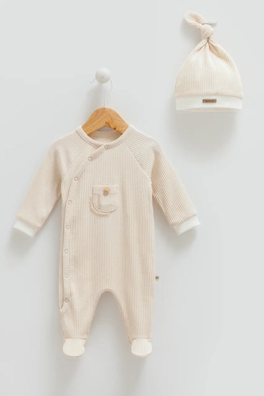 Baby Romper with Hat