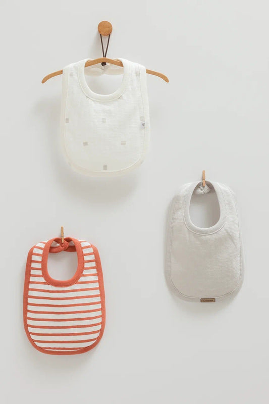 Pack of 3 Cotton Baby Bibs