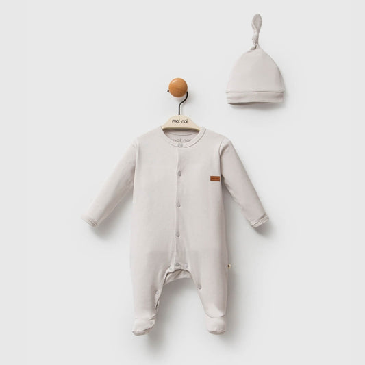 Baby Romper with Hat