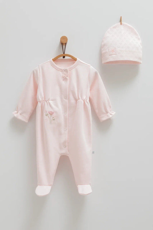 Baby Romper with Hat