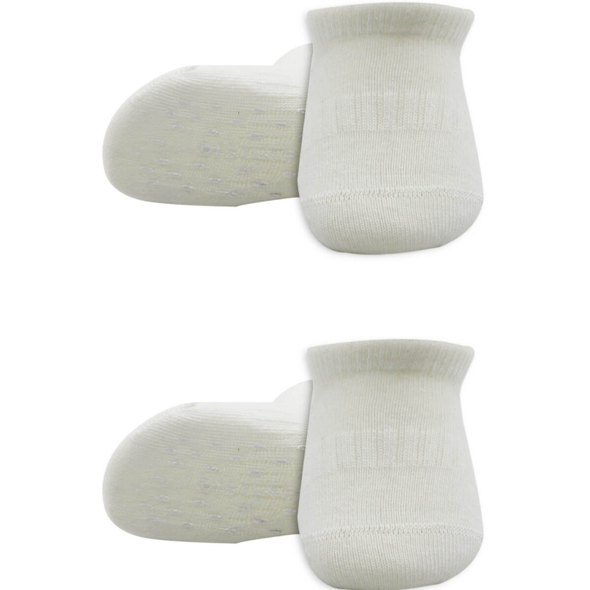 2 Pairs of Non-Slip Baby Socks