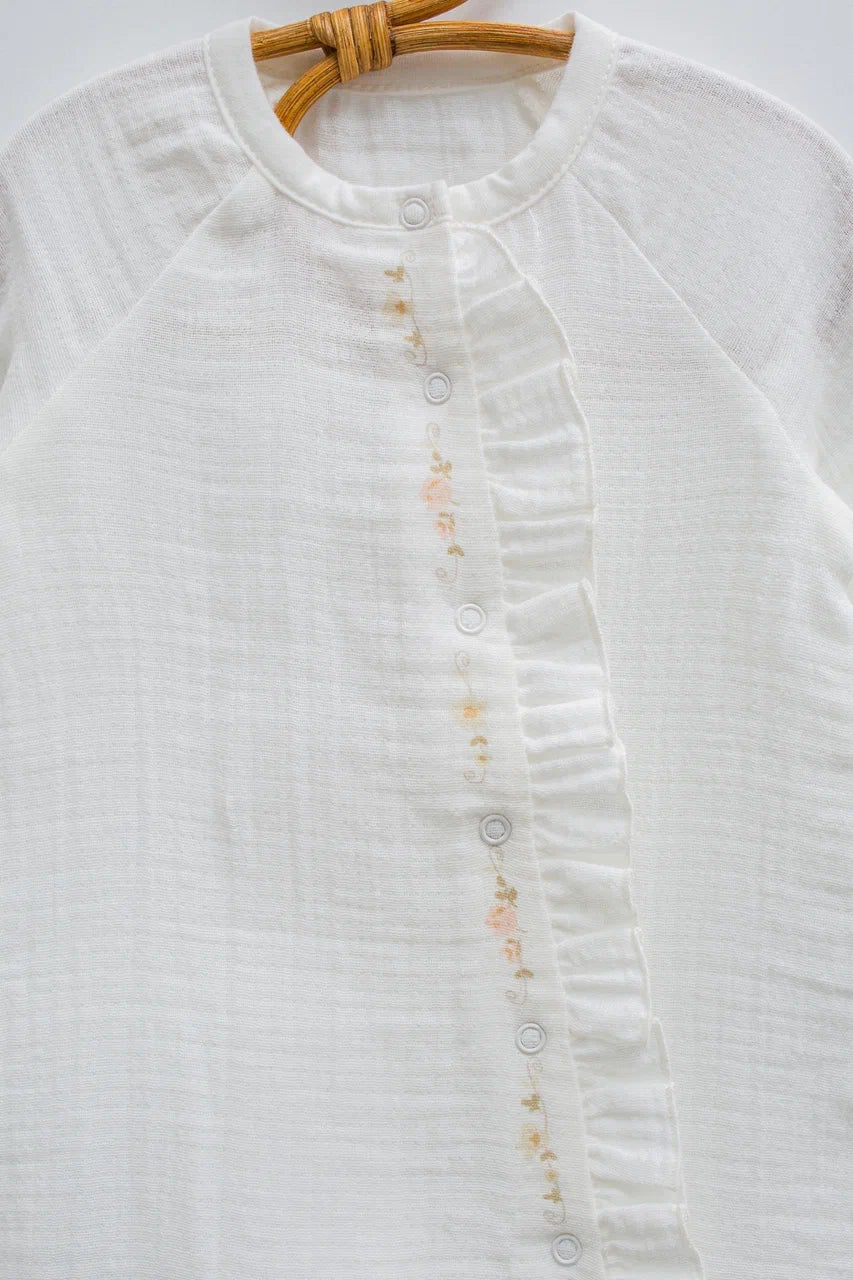 Bamboo Muslin Baby Romper