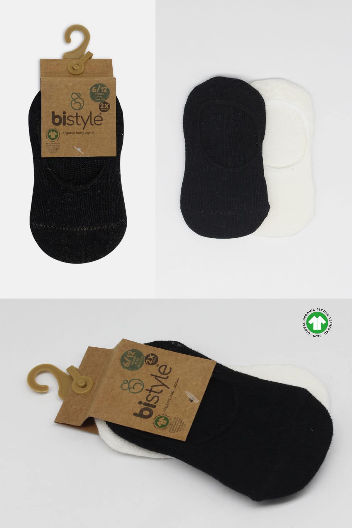 2 Pairs of Baby Socks