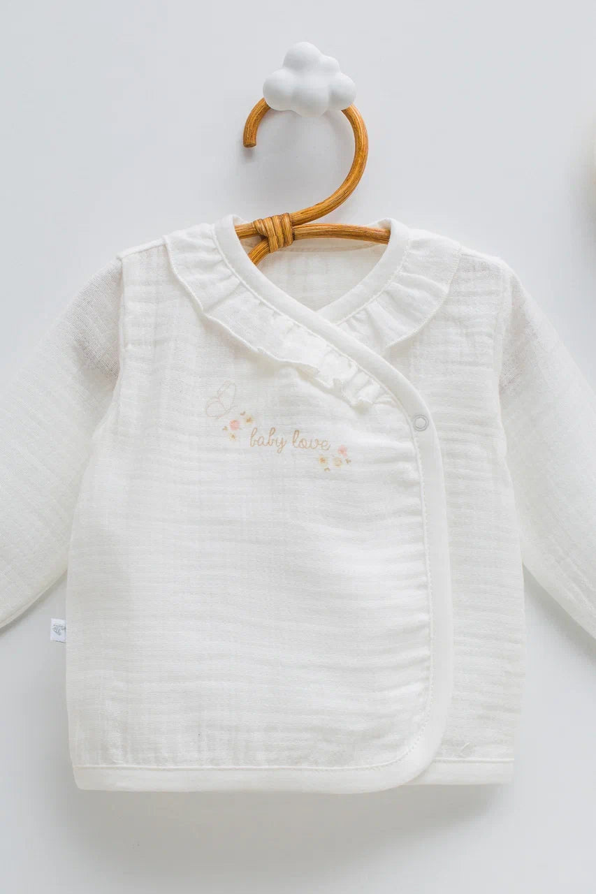 10-Piece Bamboo Muslin Baby Hospital Set