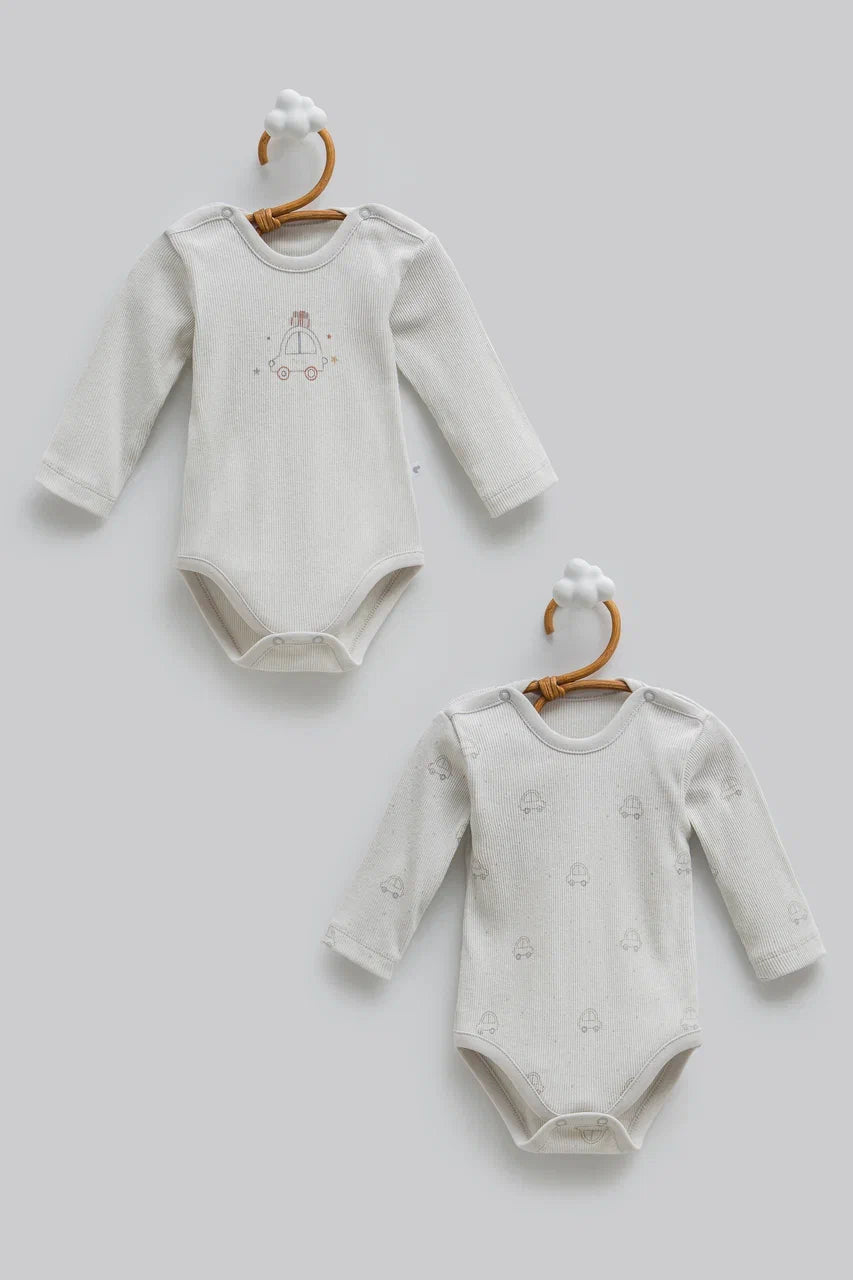 Pack of 2 Baby Bodysuits