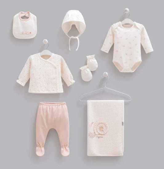 7-Piece Baby Hospital Set | Organic Cotton