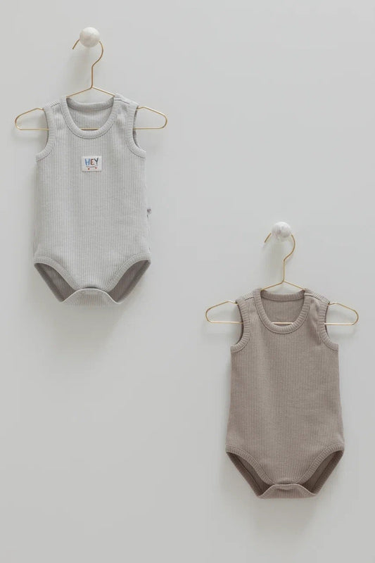 Pack of 2 Baby Bodysuits