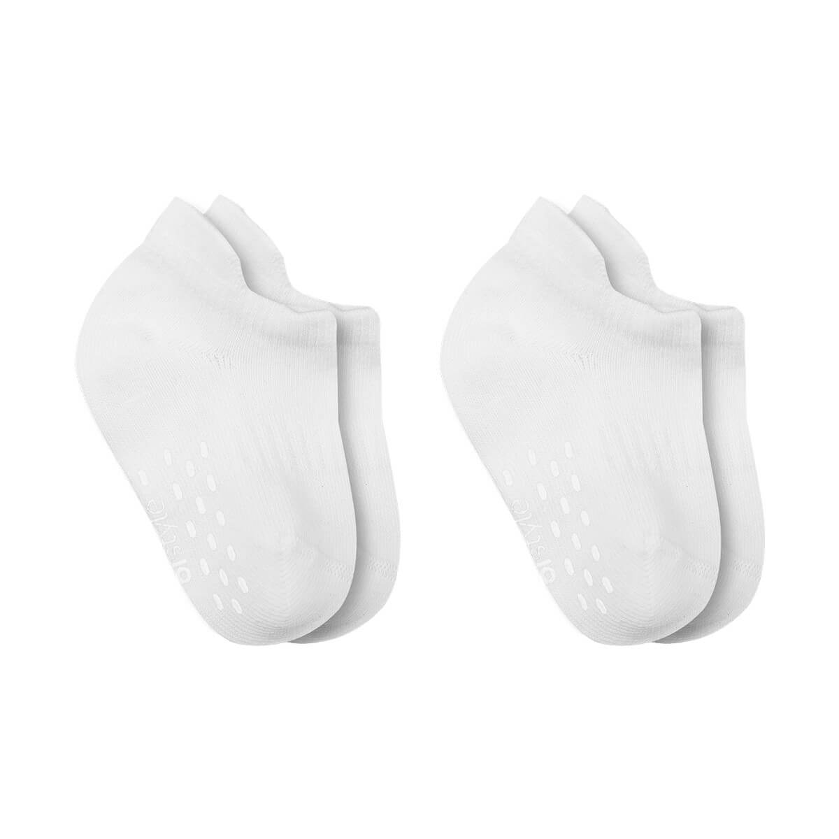 2 Pairs of Non-Slip Baby Socks