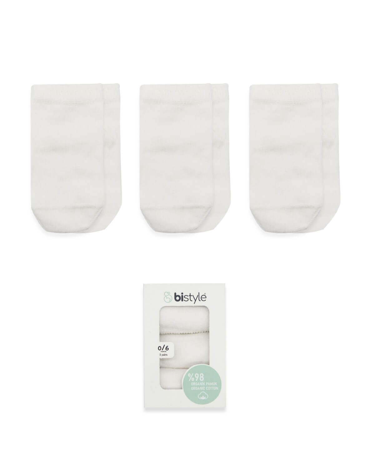 3 Pairs of Baby Socks