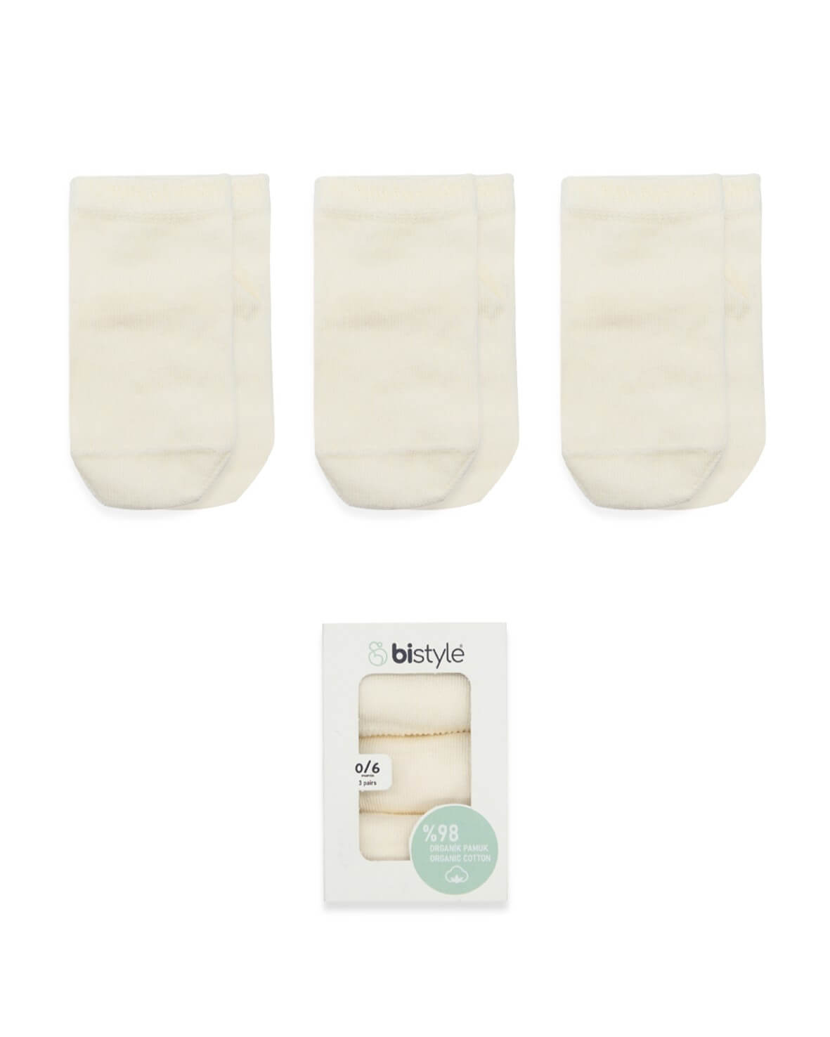 3 Pairs of Baby Socks