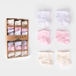 Baby Socks - Pack of 6 Pairs