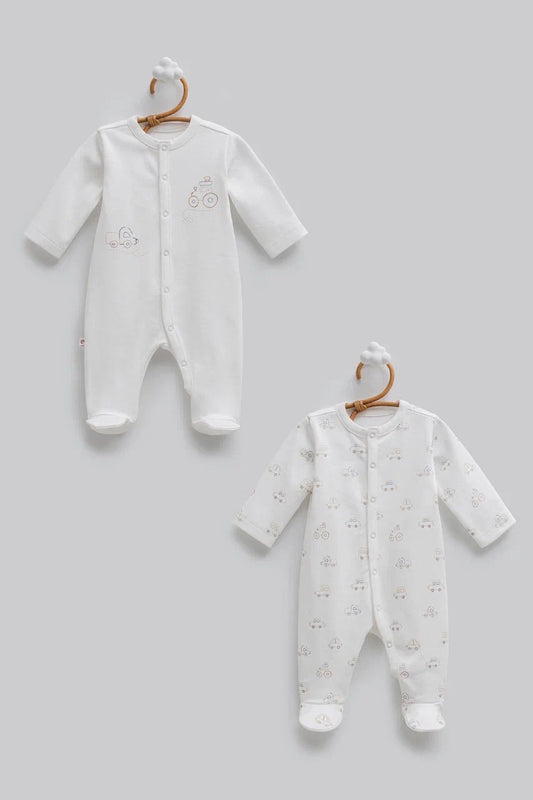 Pack of 2 Baby Rompers