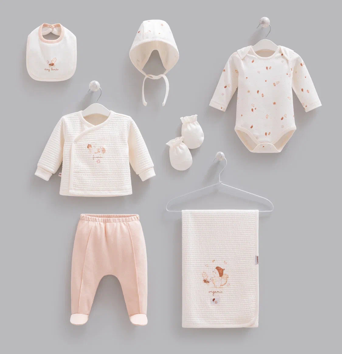 7-Piece Baby Hospital Set | Organic Cotton