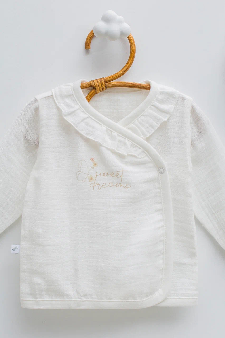 5-Piece Bamboo Muslin Baby Hospital Set