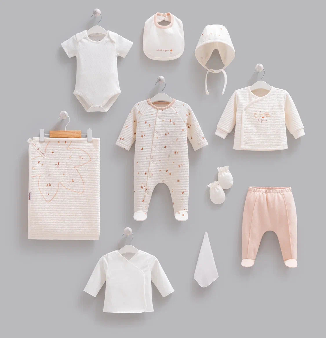 10-Piece Baby Hospital Set | Organic Cotton