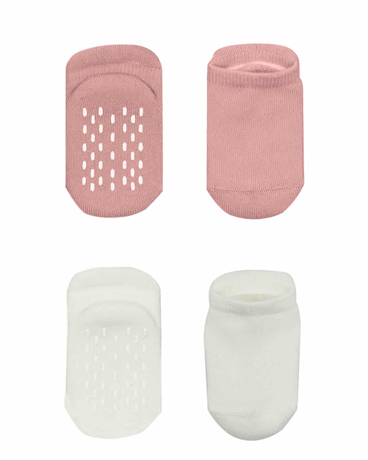 2 Pairs of Thick Cotton Non-Slip Baby Socks