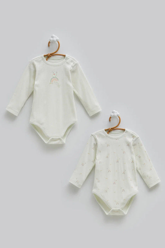 Pack of 2 Baby Bodysuits