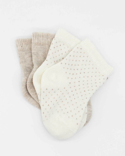 2 Pairs of Baby Socks
