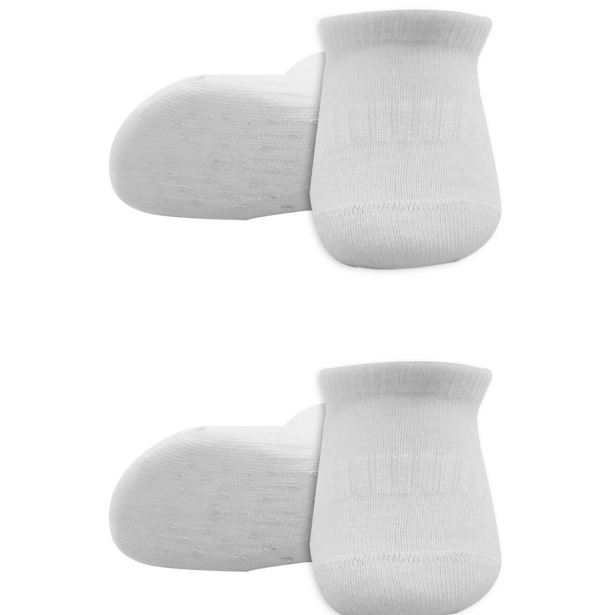 2 Pairs of Non-Slip Baby Socks