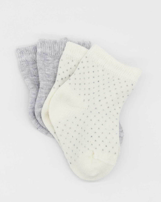 2 Pairs of Baby Socks
