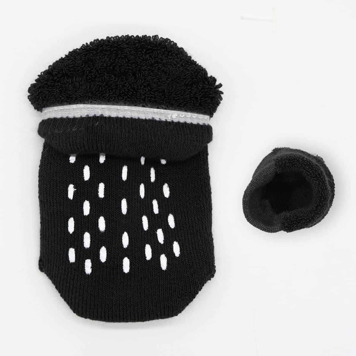 2 Pairs of Thick Cotton Non-Slip Baby Socks