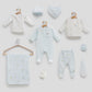 10-Piece Bamboo Muslin Baby Hospital Set