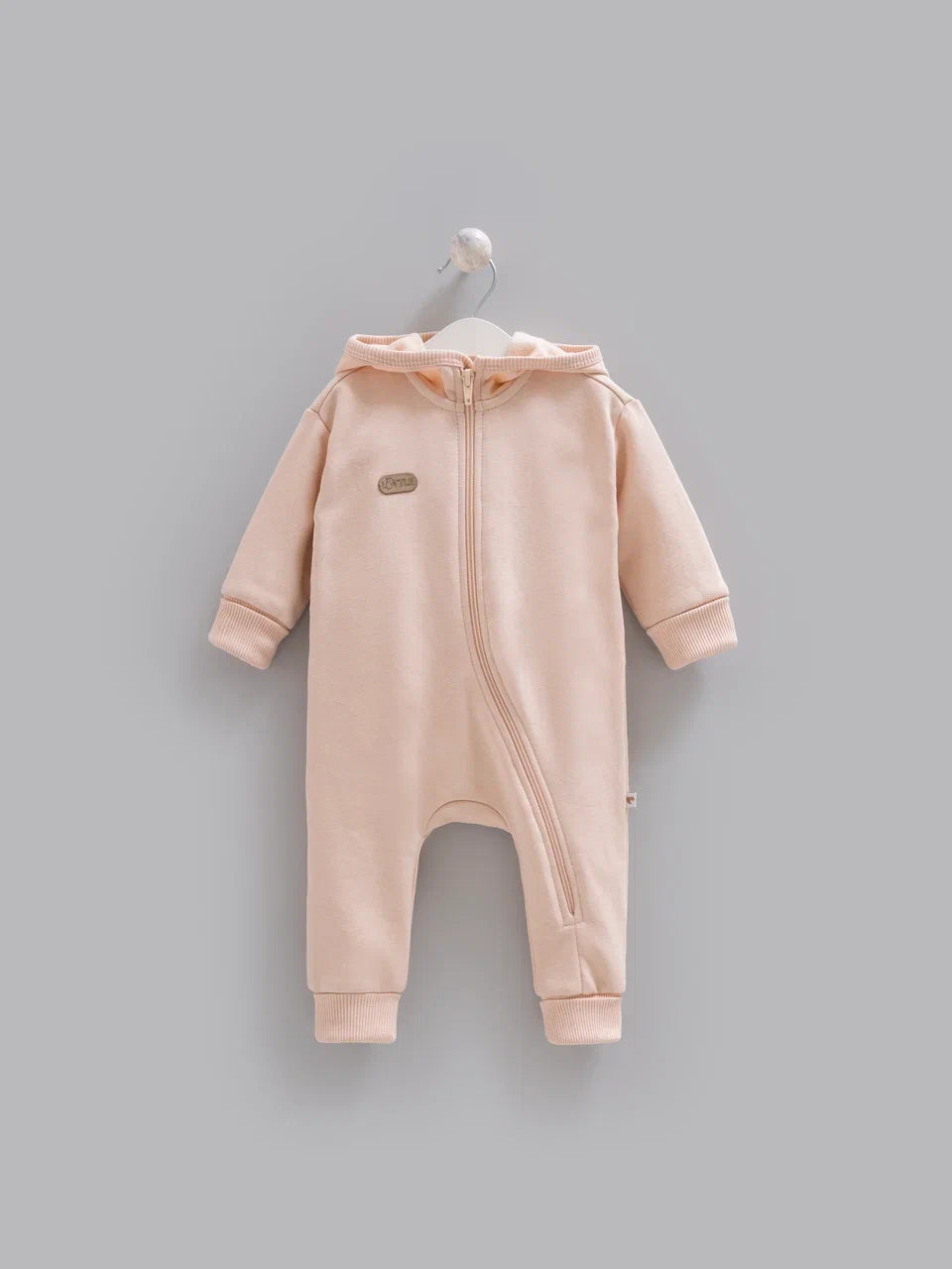 Fleeced Baby Zipper Romper