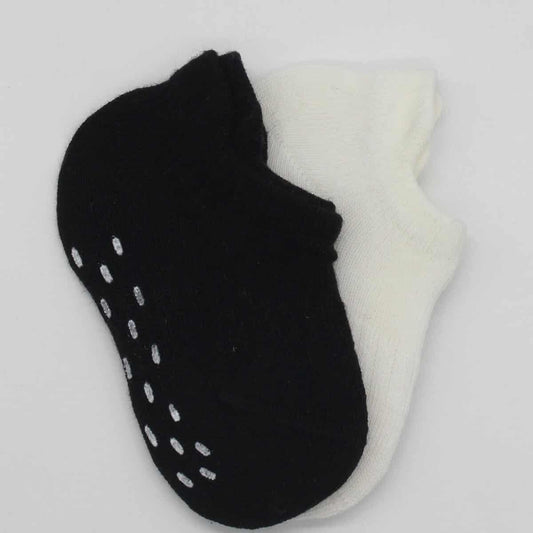 2 Pairs of Non-Slip Baby Socks