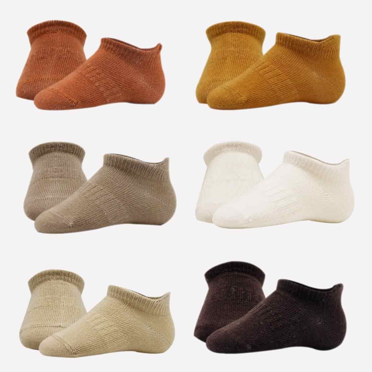 6 Pairs of Baby Socks