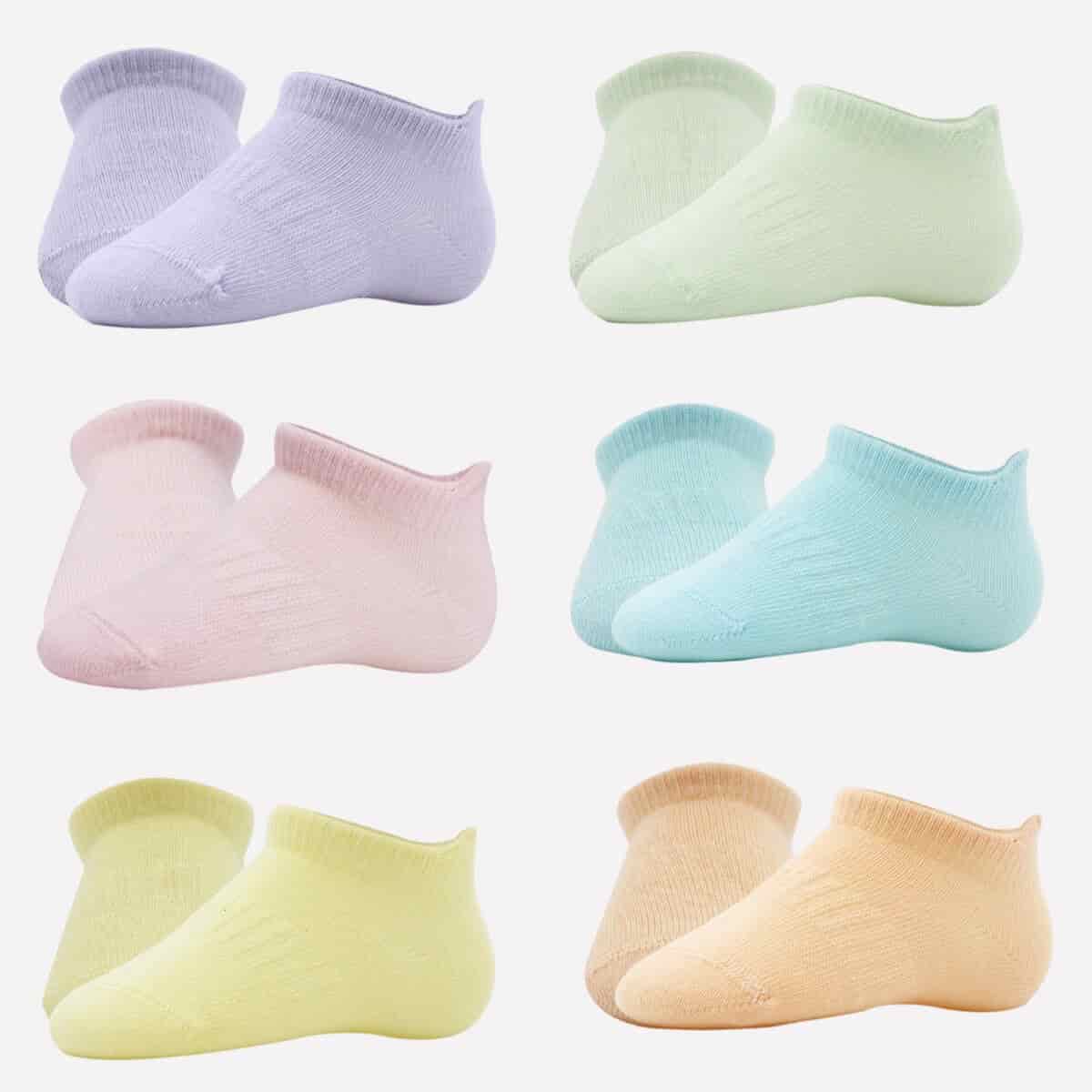 6 Pairs of Baby Socks