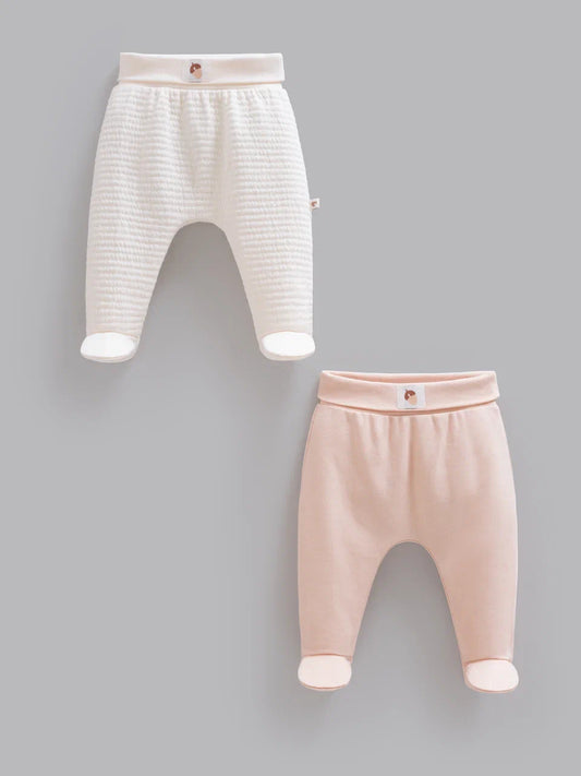 Pack of 2 Baby Pants | Organic Cotton