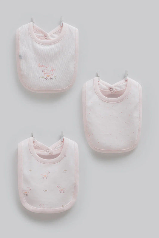 Pack of 3 Cotton Baby Bibs