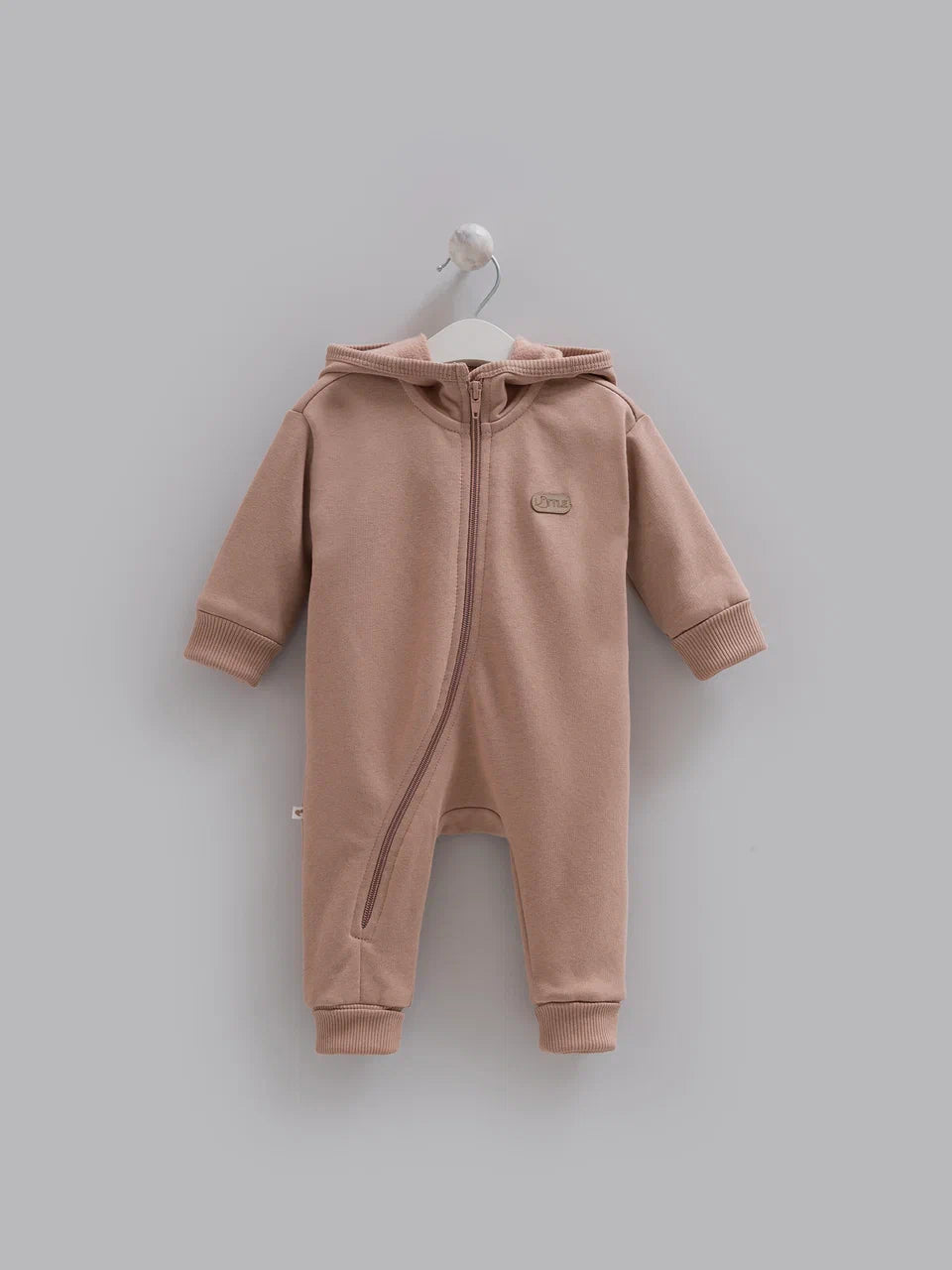 Fleeced Baby Zipper Romper