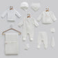 10-Piece Bamboo Muslin Baby Hospital Set