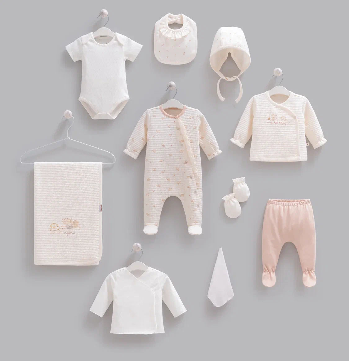 10-Piece Baby Hospital Set | Organic Cotton