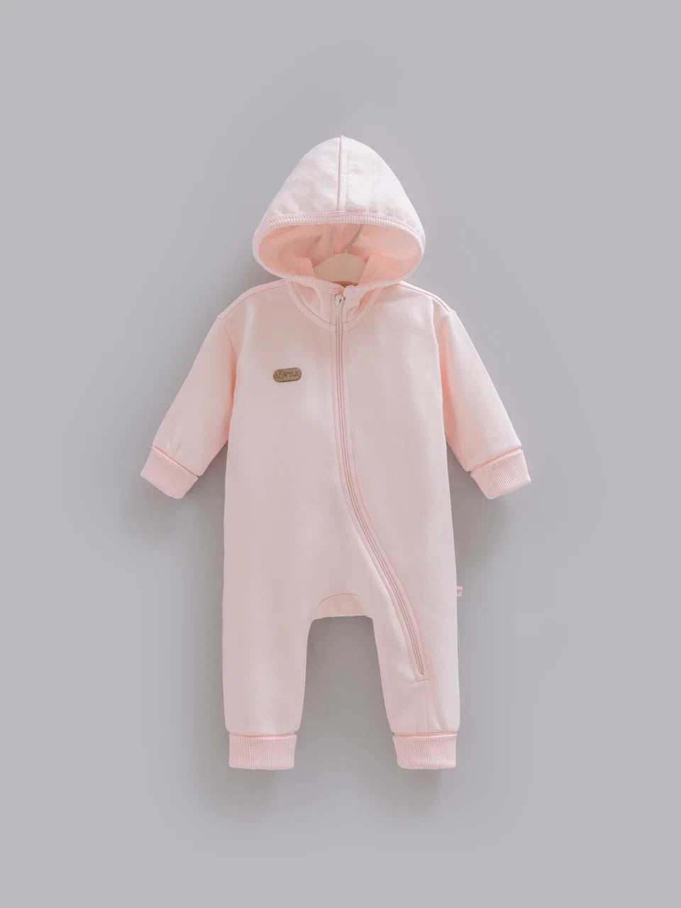 Fleeced Baby Zipper Romper