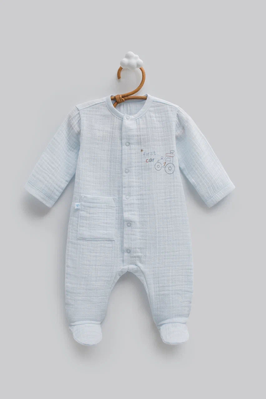 Bamboo Muslin Baby Romper