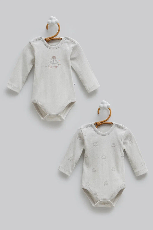 Pack of 2 Baby Bodysuits