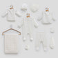 10-Piece Bamboo Muslin Baby Hospital Set