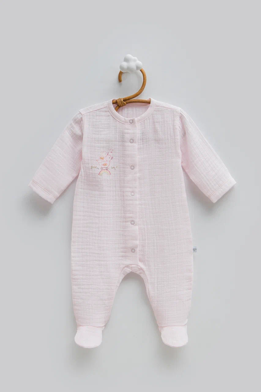 Bamboo Muslin Baby Romper