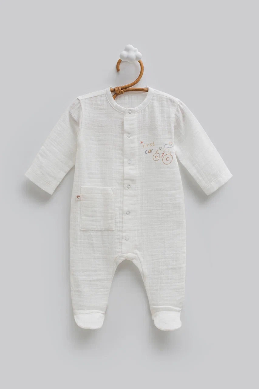 Bamboo Muslin Baby Romper
