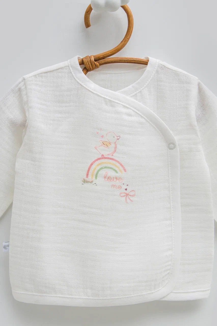 10-Piece Bamboo Muslin Baby Hospital Set