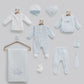 10-Piece Bamboo Muslin Baby Hospital Set