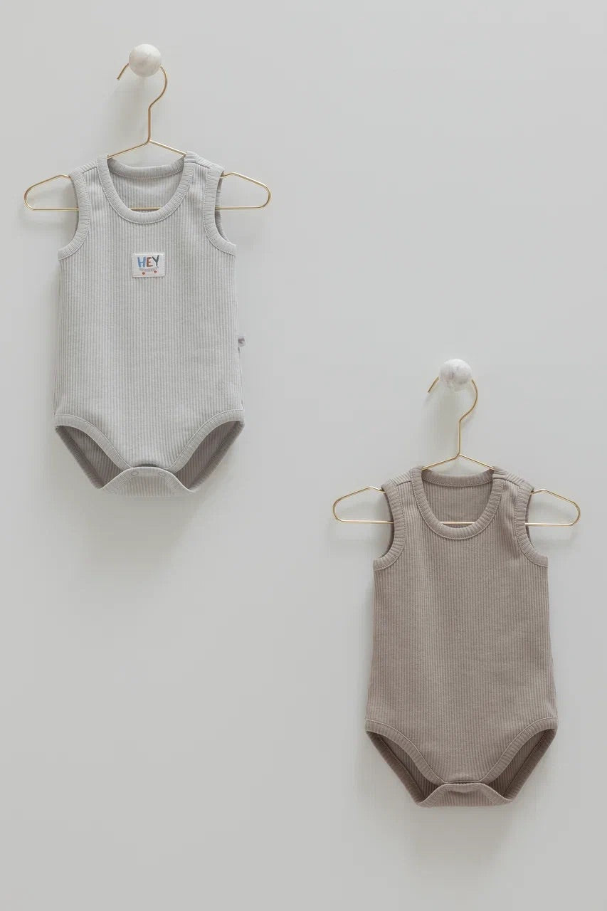 Pack of 2 Baby Bodysuits
