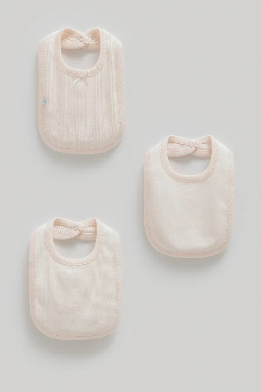 Pack of 3 Cotton Baby Bibs