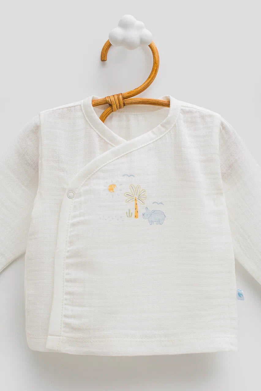 10-Piece Bamboo Muslin Baby Hospital Set