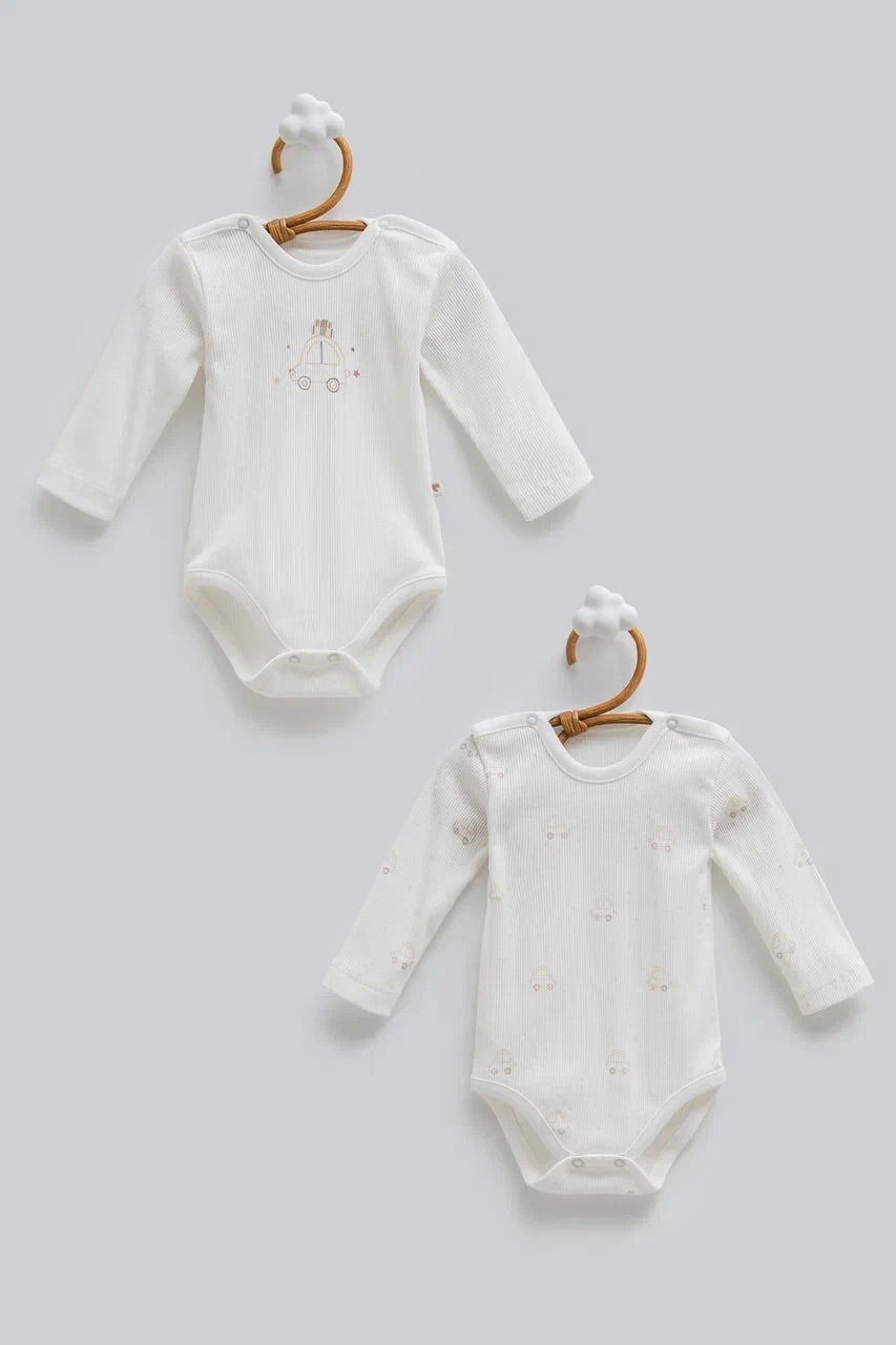 Pack of 2 Baby Bodysuits