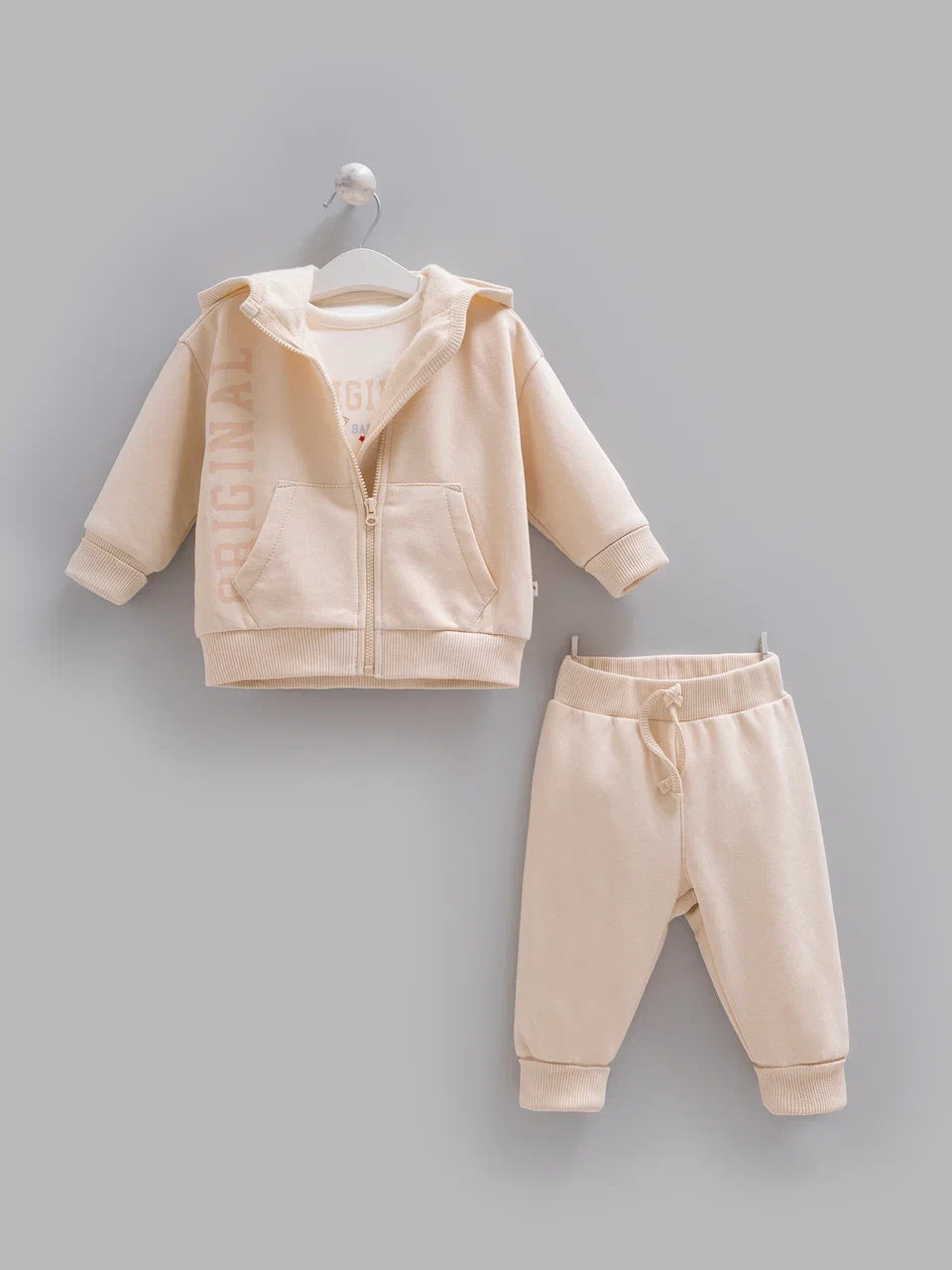 3-Piece Fleeced Baby Set