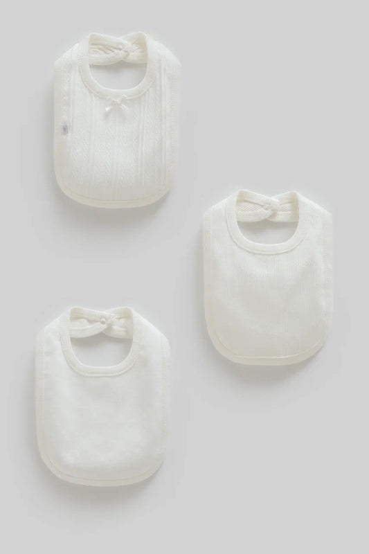 Pack of 3 Cotton Baby Bibs